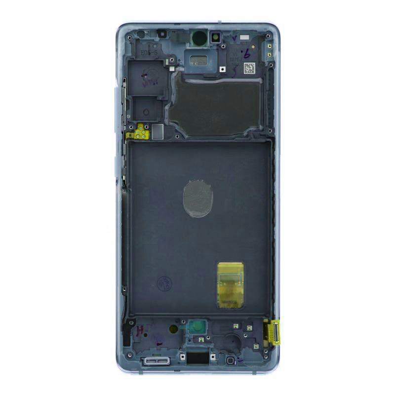 OEM Screen Replacement with Frame for Samsung Galaxy S20 FE Blue
