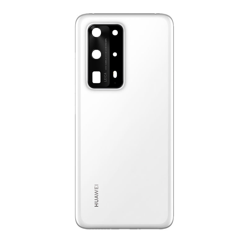 OEM Battery Cover with Camera Cover for Huawei P40 Pro+ White