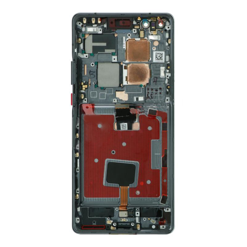 OEM Screen Replacement with Frame for Huawei Mate 40 Pro Black