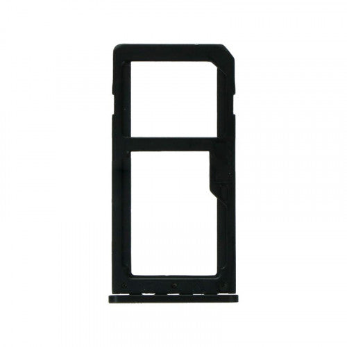 OEM Dual SIM Card Tray for Nokia 6 Black