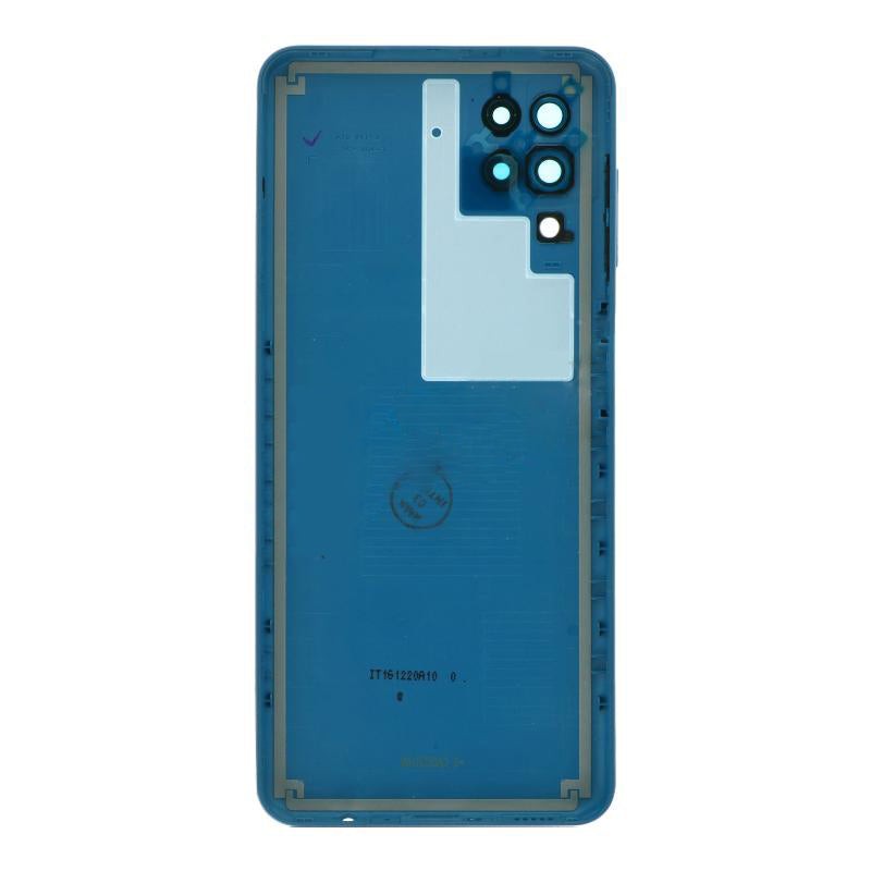 OEM Battery Cover with Camera Cover for Samsung Galaxy A12 Blue