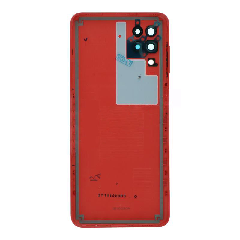 OEM Battery Cover with Camera Cover for Samsung Galaxy A12 Red