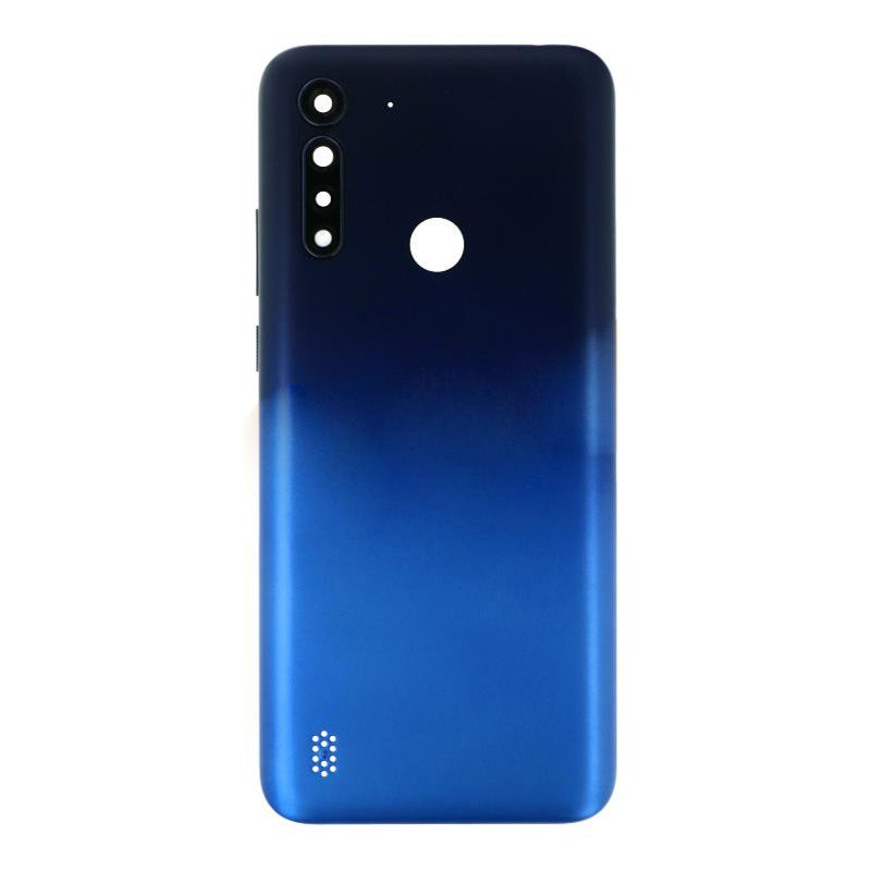 OEM Battery Cover with Camera Cover for Motorola Moto G8 Power Lite Royal Blue