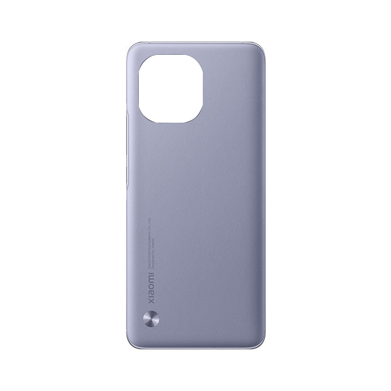 OEM Battery Cover for Xiaomi Mi 11 Leather-Purple
