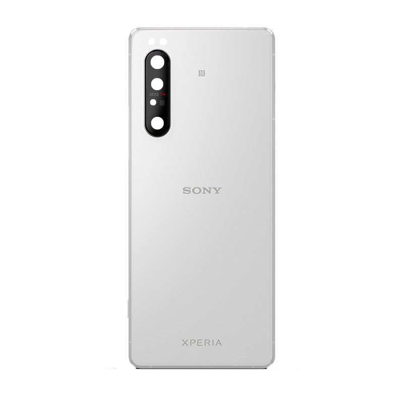 Custom Battery Cover with Camera Cover for Sony Xperia 1 II White