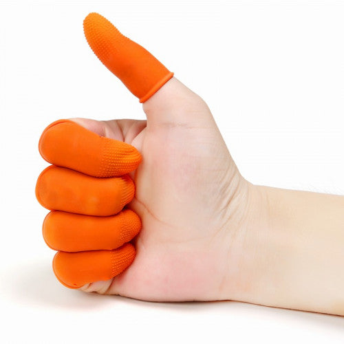 Disposable Anti-static Finger Gloves(White-L)