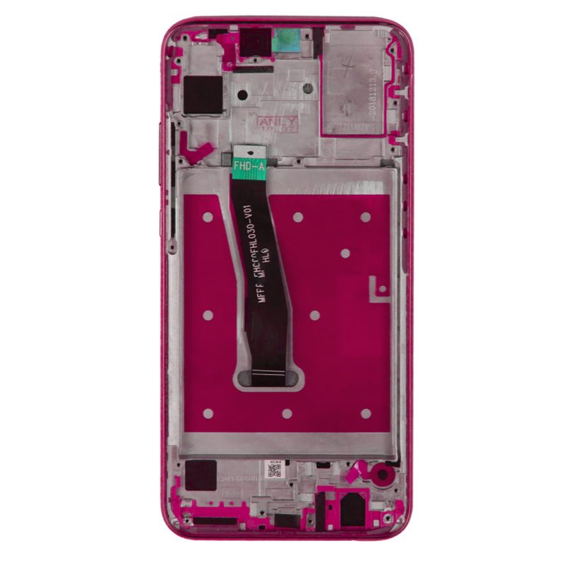 OEM Screen Replacement with Frame for Honor 10 Lite Pink
