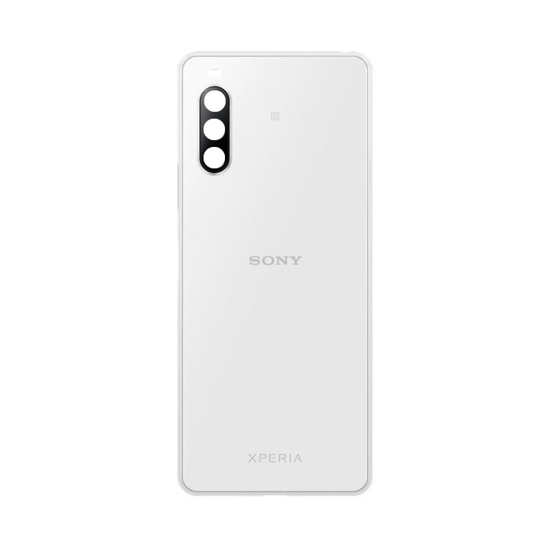 OEM Battery Cover with Camera Cover for Sony Xperia 10 II White