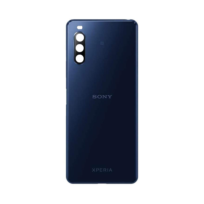 OEM Battery Cover with Camera Cover for Sony Xperia 10 II Blue