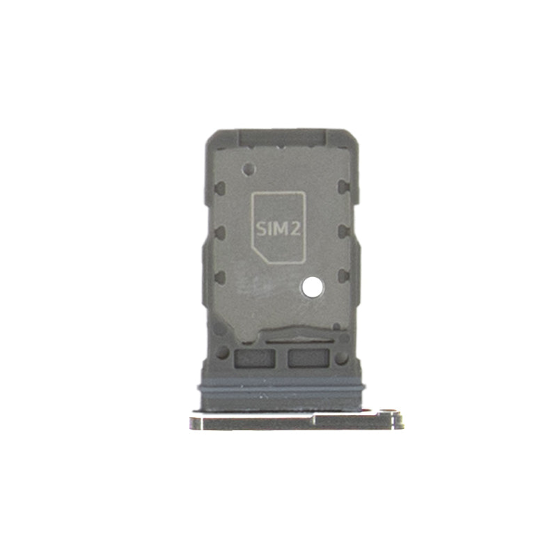 OEM Dual SIM Card Tray for Samsung Galaxy S21 Ultra 5G Silver