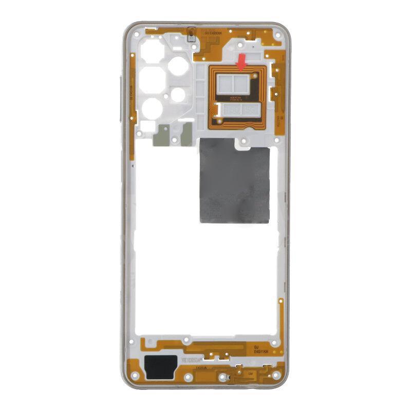 OEM Middle Frame for Samsung Galaxy A32 White