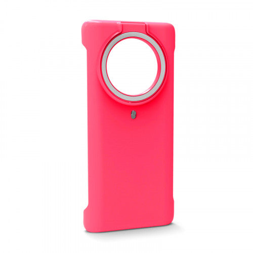 Phone Case with Fill Light Circle for Huawei Mate 40 Pro Red