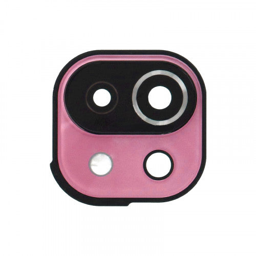 OEM Camera Cover with Glass for Xiaomi Mi 10 Lite 5G Pink
