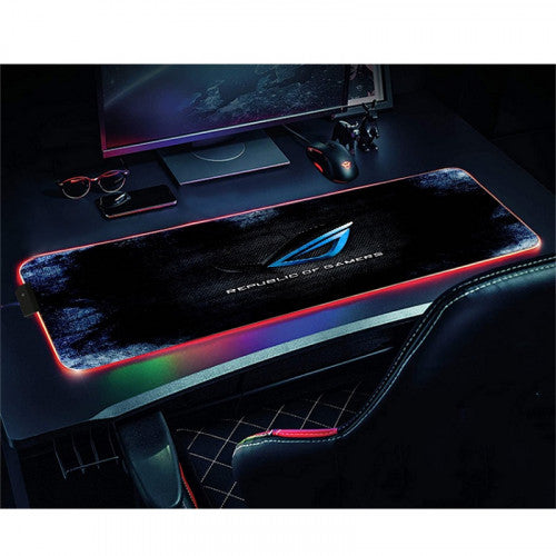 Gt Racing Computer Rgb Mat Rog Series RGB Keyboard Mat Computer Table Mat Style 9