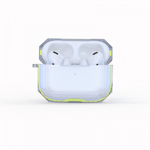 Transparent Case Yellow For AirPods Pro