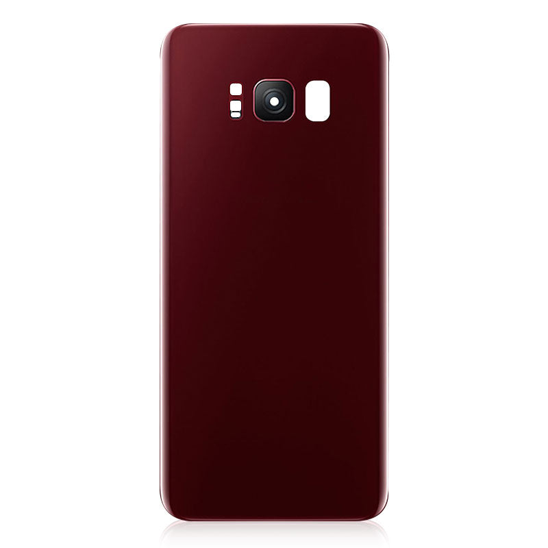 Custom Battery Cover for Samsung Galaxy S8 Plus Burgundy Red