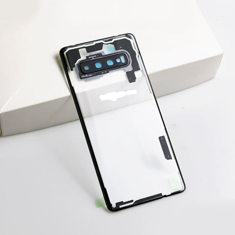 Custom Transparent Battery Cover with Camera Len for Samsung Galaxy S10 Plus